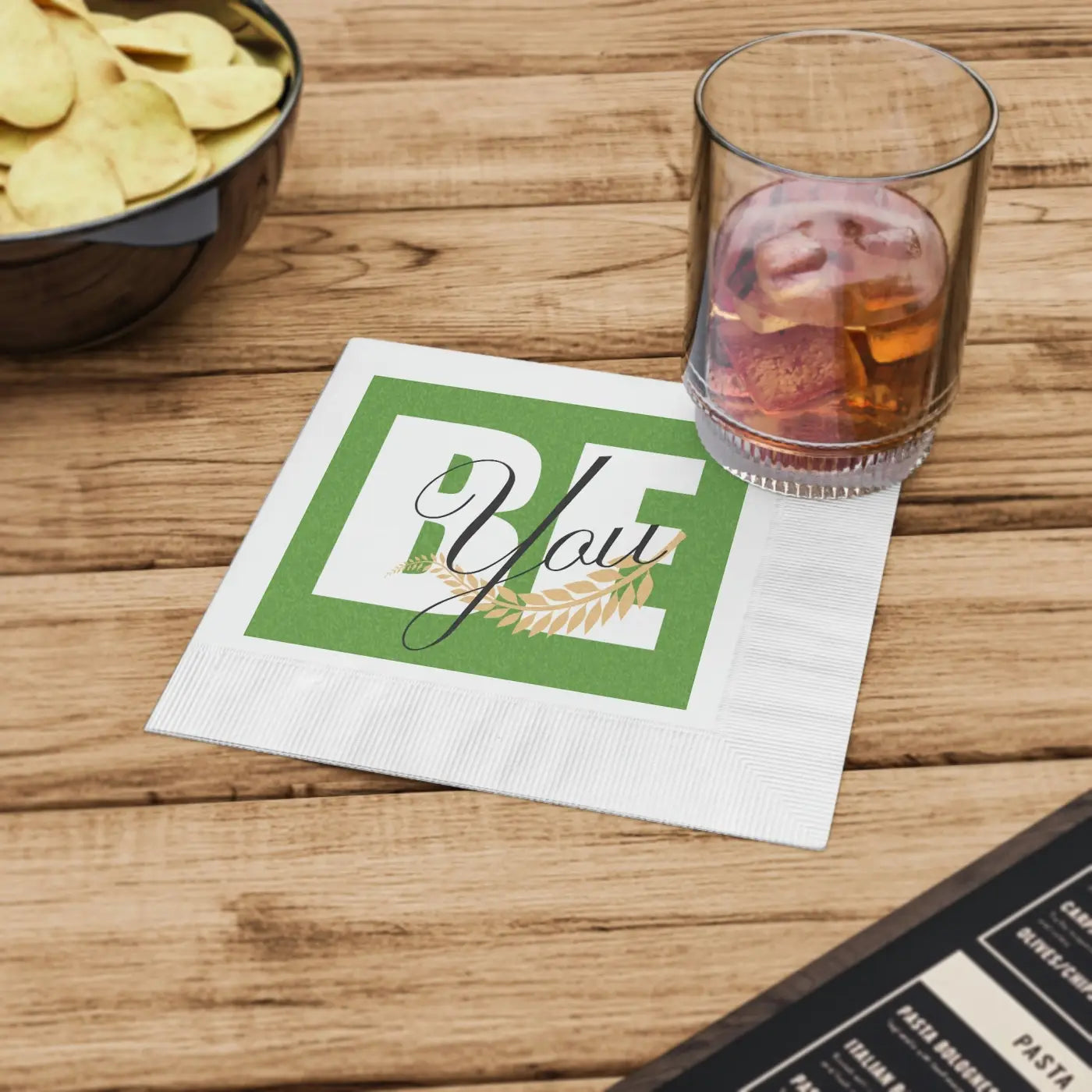 White Coined Napkins - Elegant Party Essential - DipaliZ