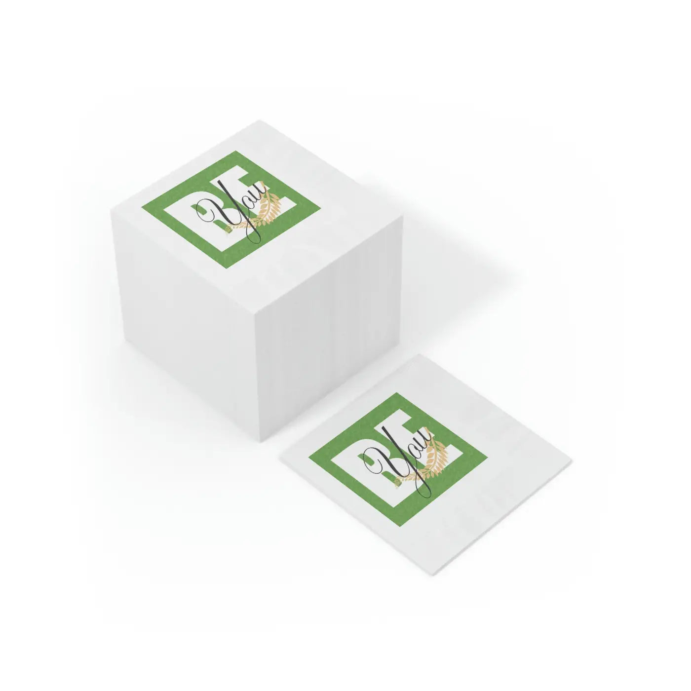 White Coined Napkins - Elegant Party Essential - DipaliZ