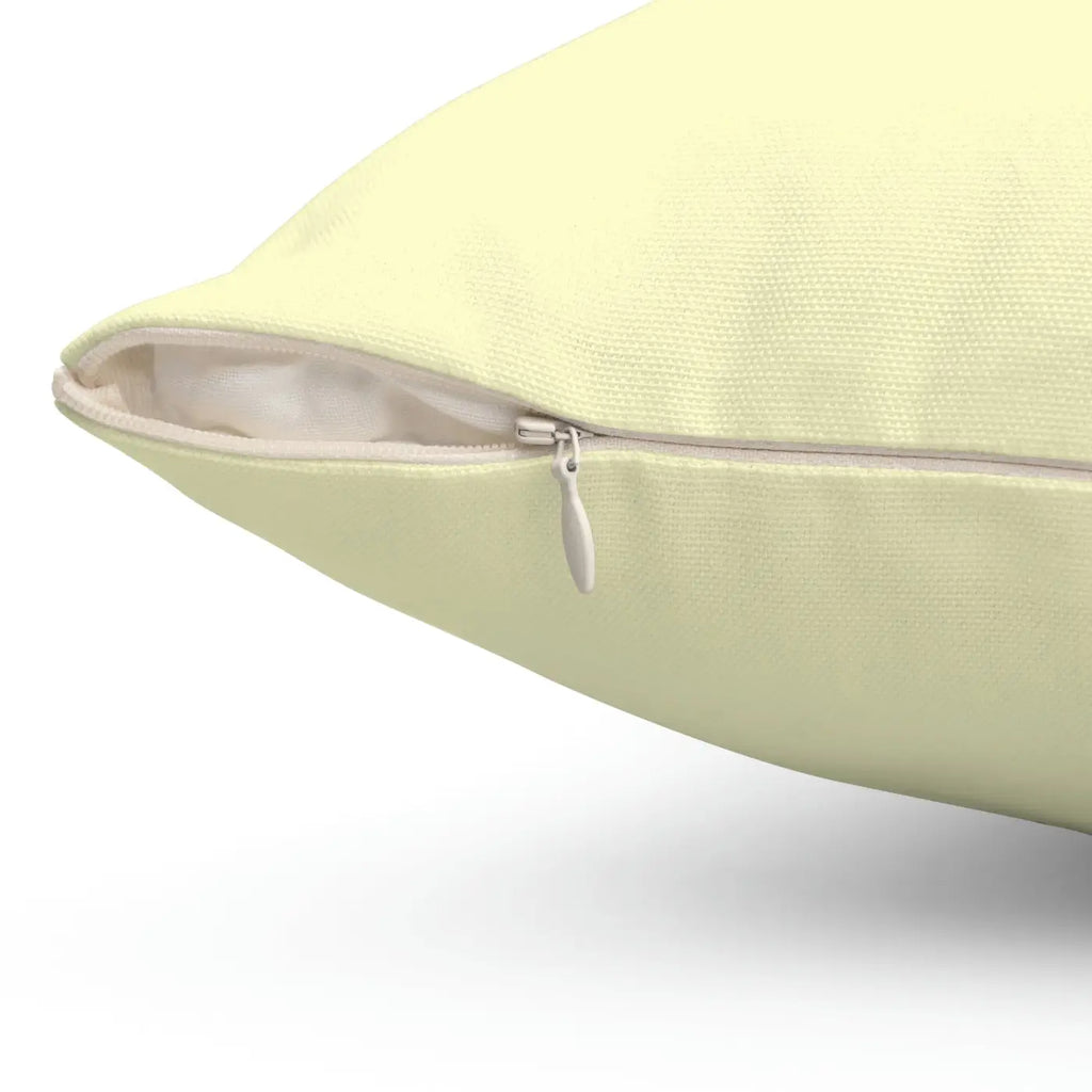 Spun Polyester Square Pillow - Modern Cozy Home Decor - DipaliZ