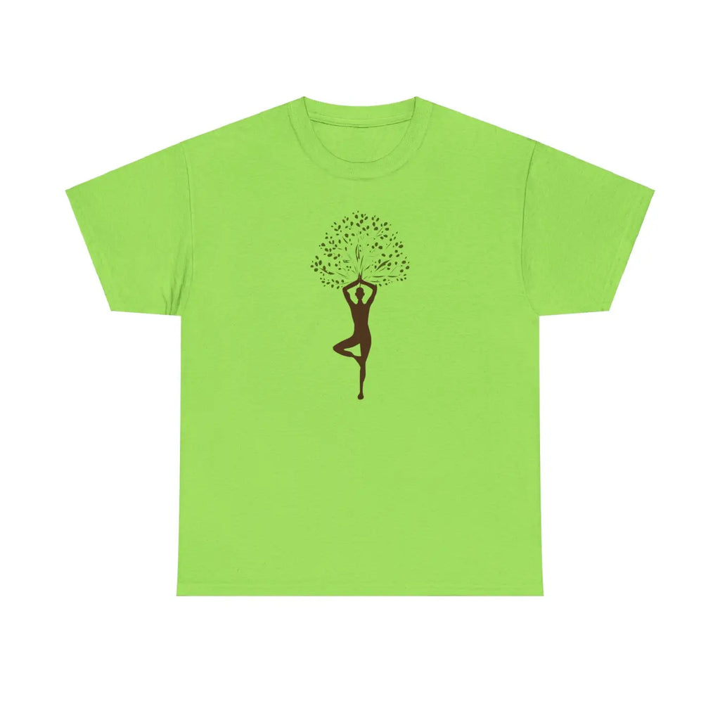 Deluxe T Shirt - Yoga and Nature Inspired - DipaliZ