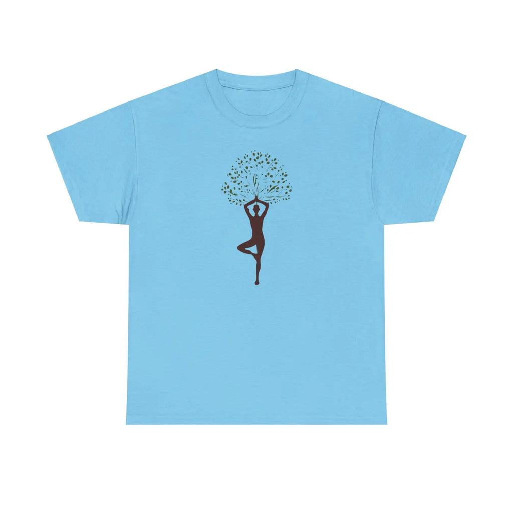 Deluxe T Shirt - Yoga and Nature Inspired - DipaliZ