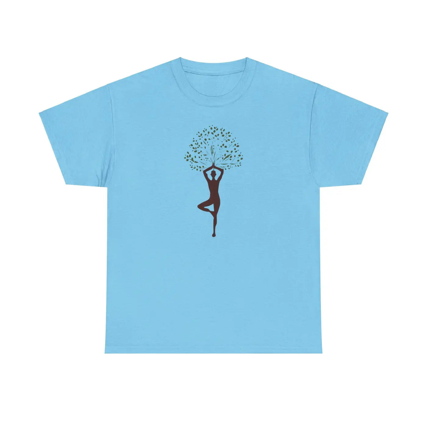 Deluxe T Shirt - Yoga and Nature Inspired - DipaliZ