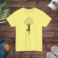 Deluxe T Shirt - Yoga and Nature Inspired - DipaliZ