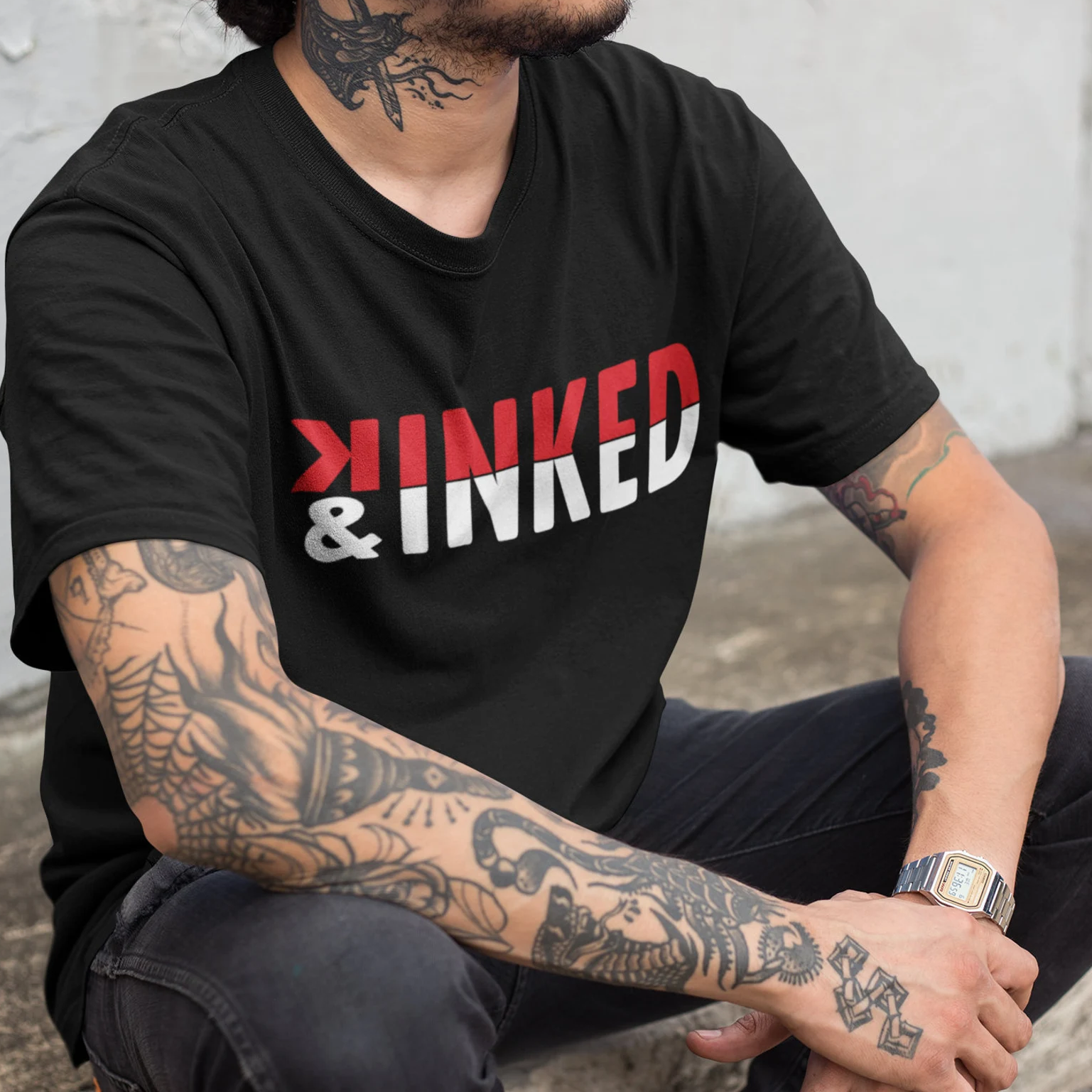 Kinked & Inked T-Shirt Unisex Heavy Cotton Tee Shirt