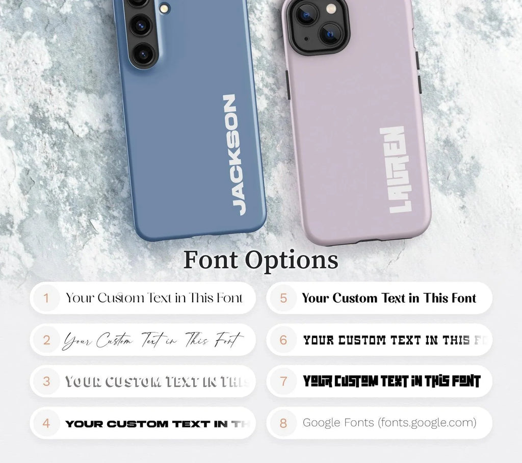 Personalized Name Case for Custom Phone Cases , Unique Phone Cover Gift for Birthday