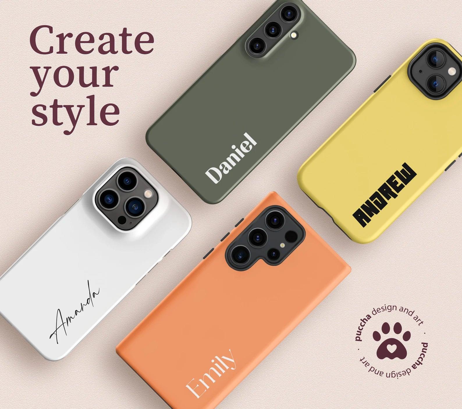 Personalized Name Case for Custom Phone Cases , Unique Phone Cover Gift for Birthday
