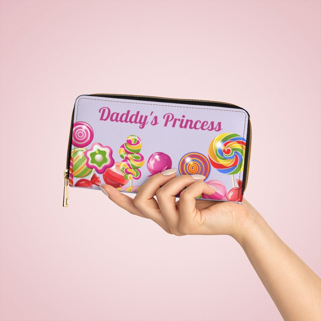Daddy's Princess Zipper Wallet