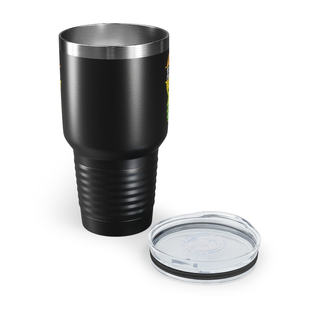 Upside Down Pineapple Personalized with Name Tumbler, 30oz