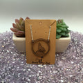 Primal Wolf Wood Necklace on 18" Chain