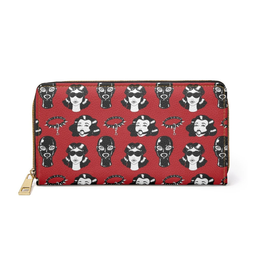 BDSM Zipper Wallet
