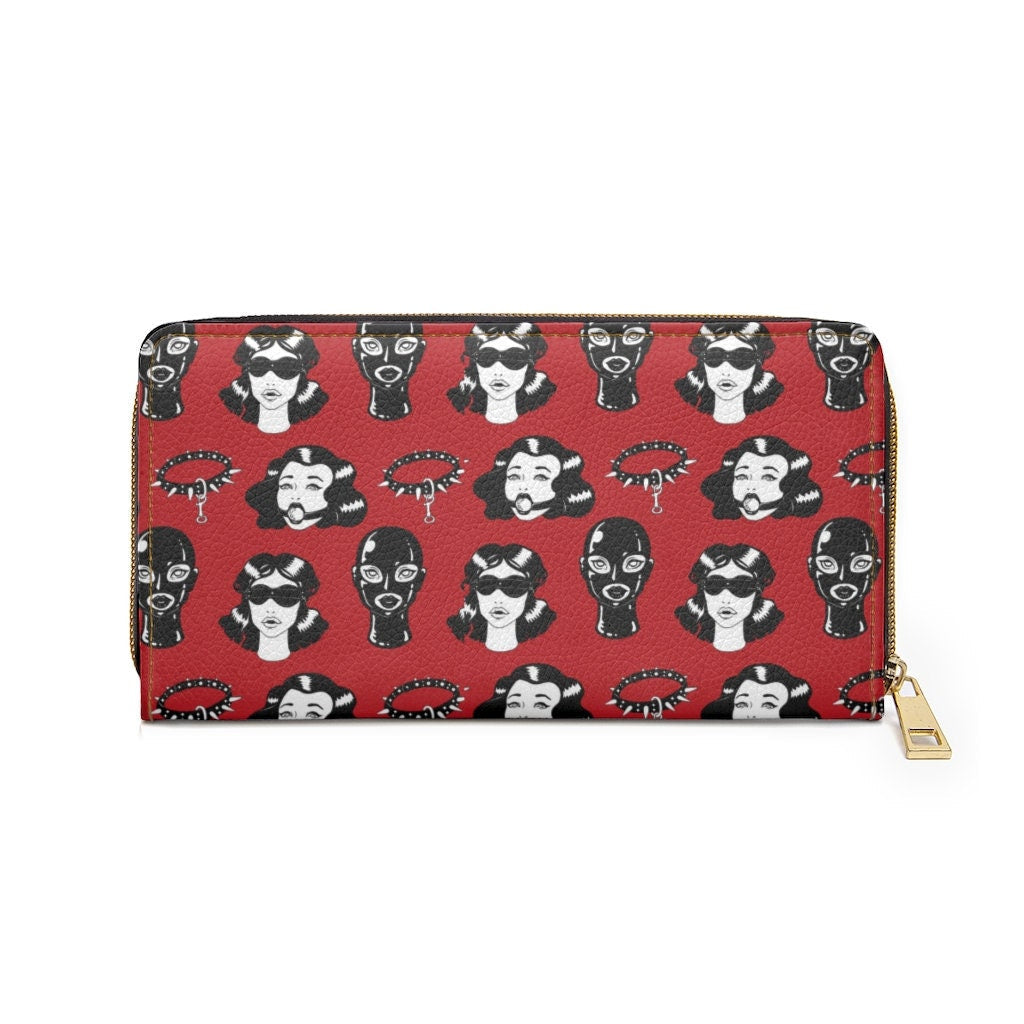 BDSM Zipper Wallet