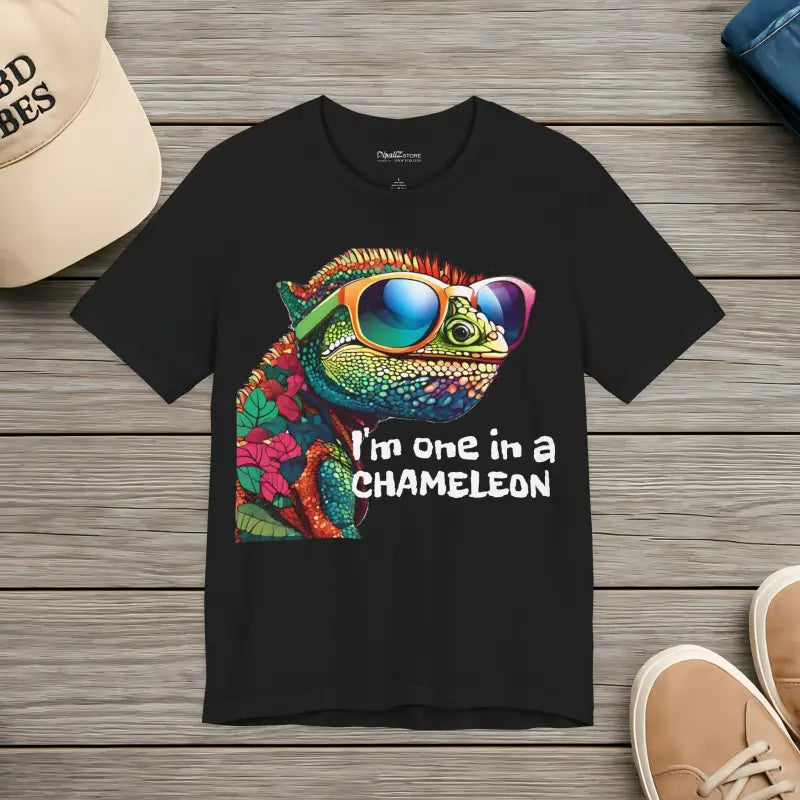 Unisex Jersey Short Sleeve Tee - One In A Chameleon - DipaliZ