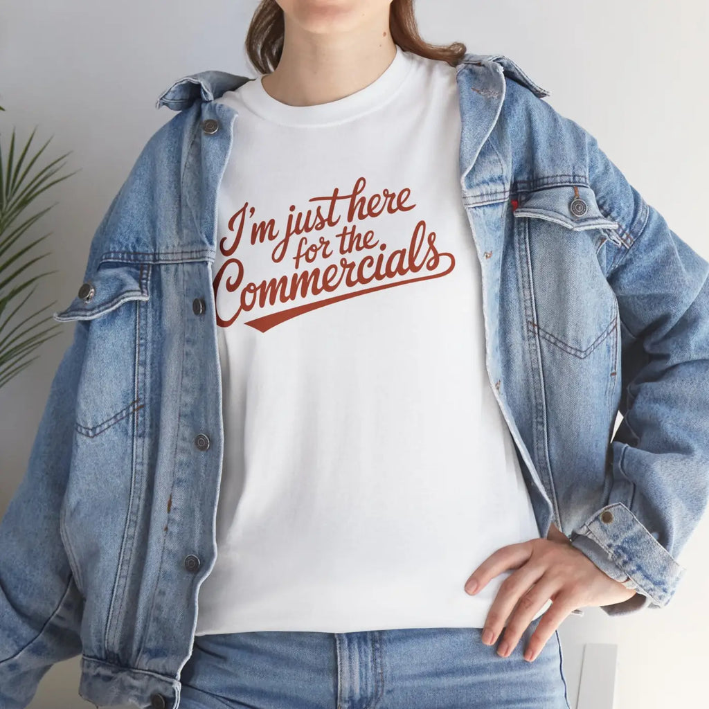 Super Football Unisex Heavy Cotton Tee - Game Day Ready - DipaliZ