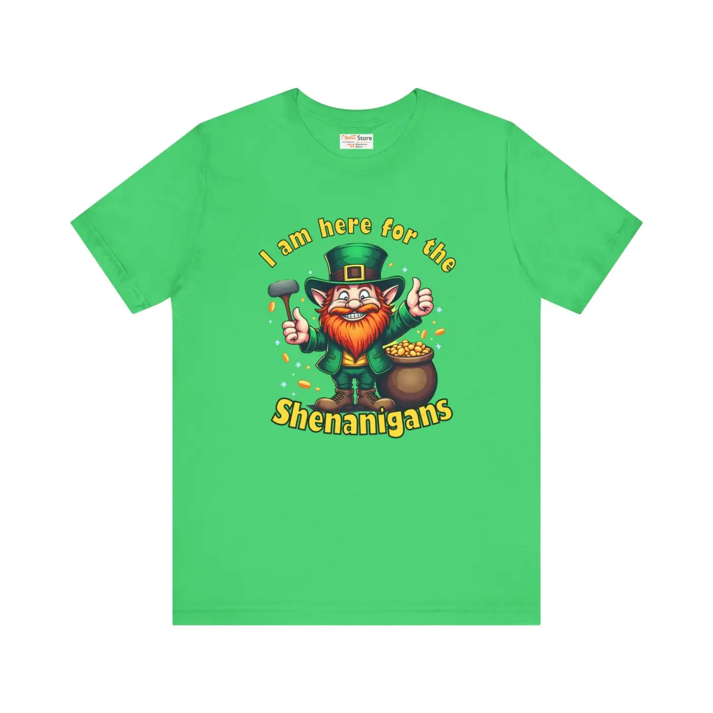 Shenanigans Unisex Jersey Short Tee - Adventure Ready - DipaliZ