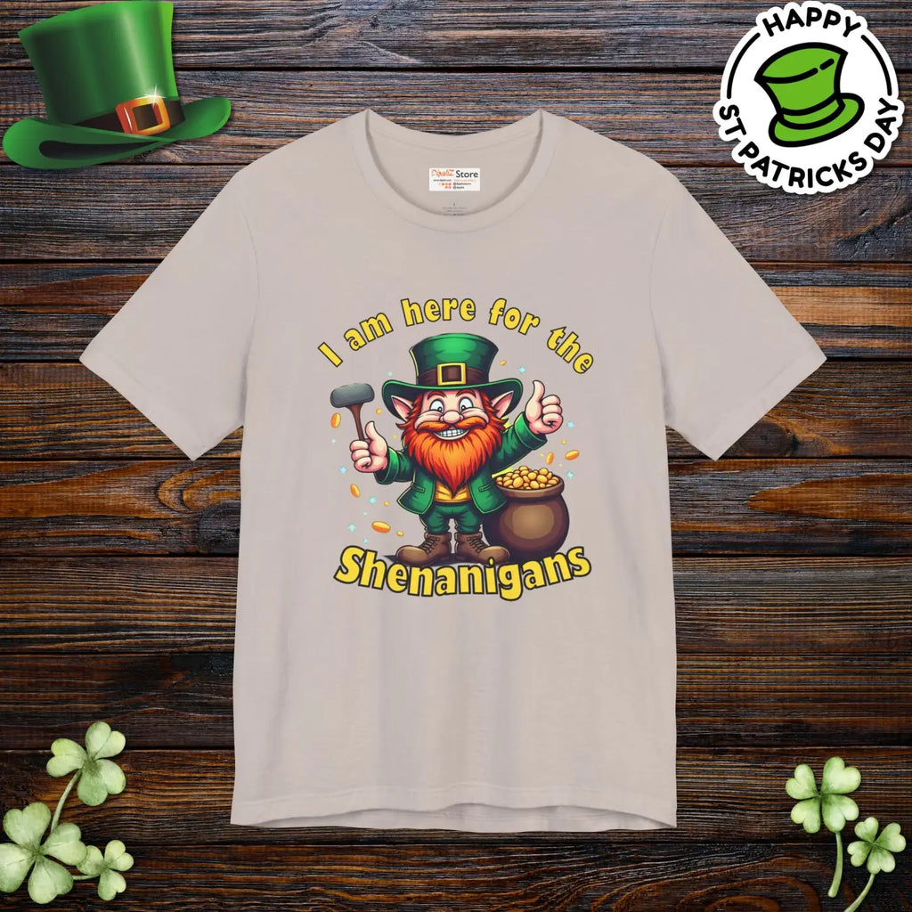 Shenanigans Unisex Jersey Short Tee - Adventure Ready - DipaliZ
