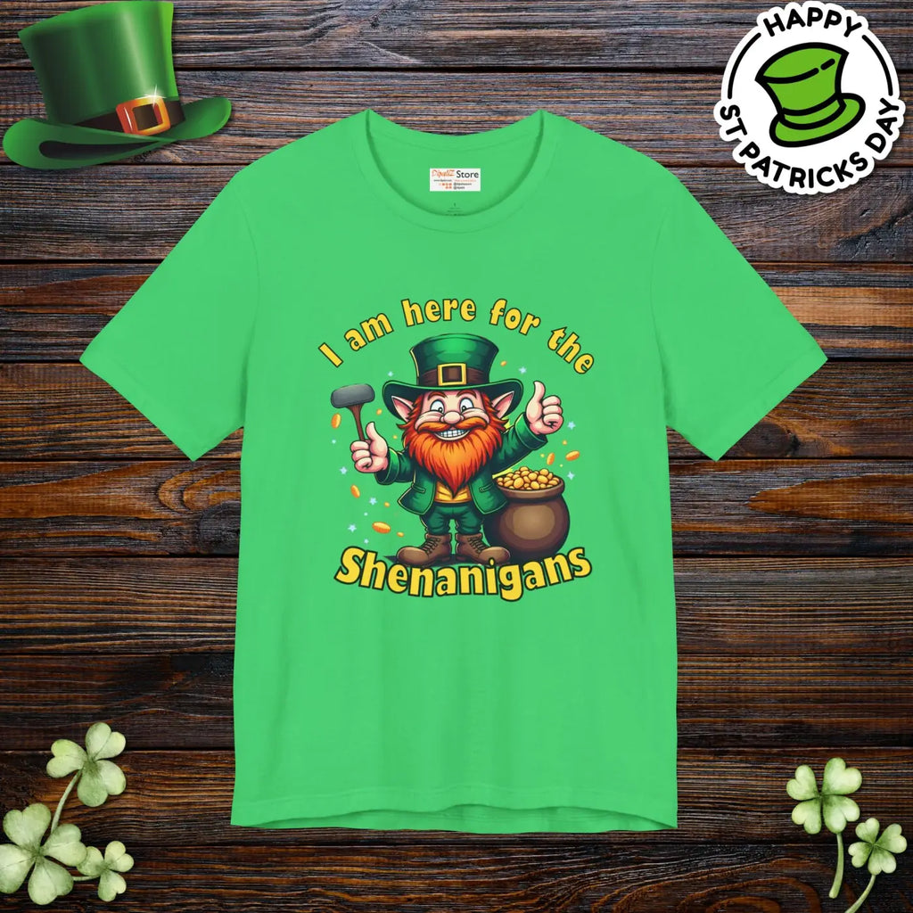 Shenanigans Unisex Jersey Short Tee - Adventure Ready - DipaliZ