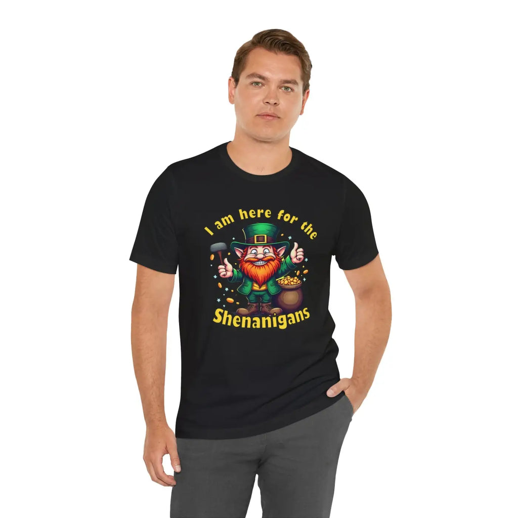Shenanigans Unisex Jersey Short Tee - Adventure Ready - DipaliZ