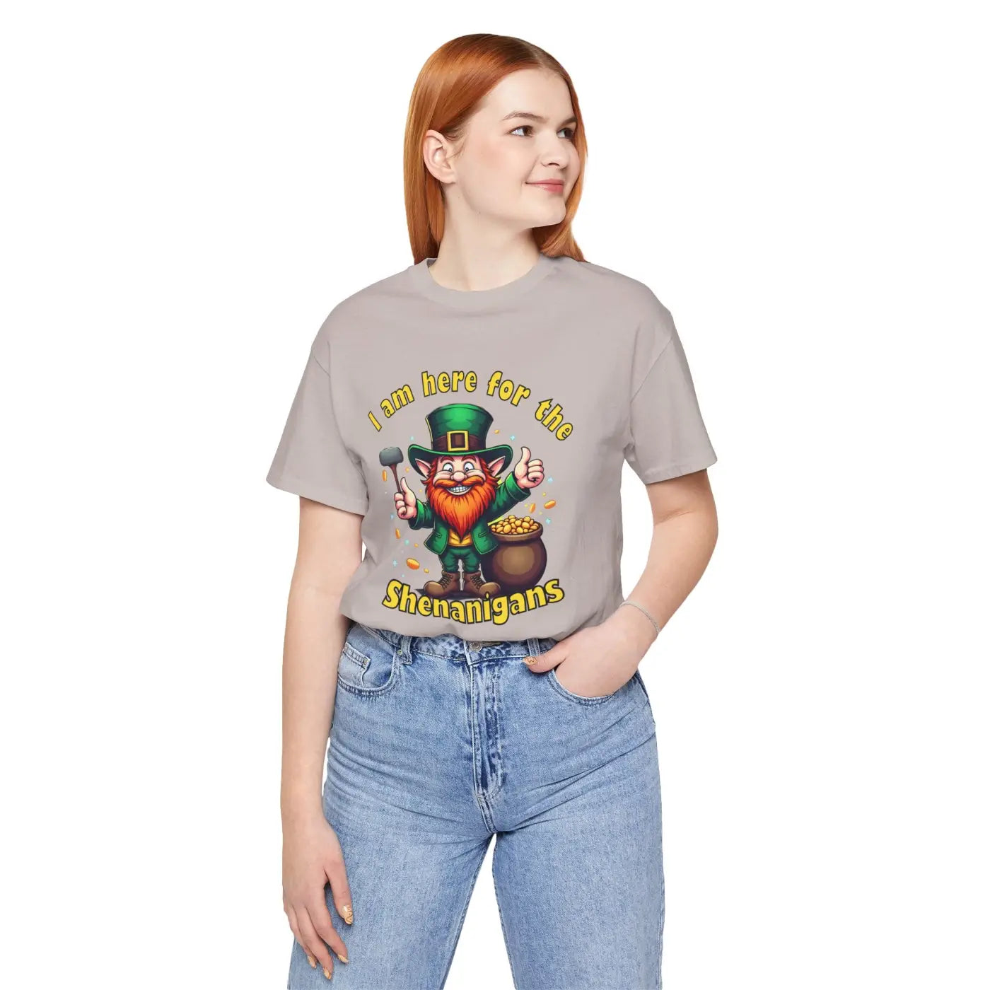 Shenanigans Unisex Jersey Short Tee - Adventure Ready - DipaliZ