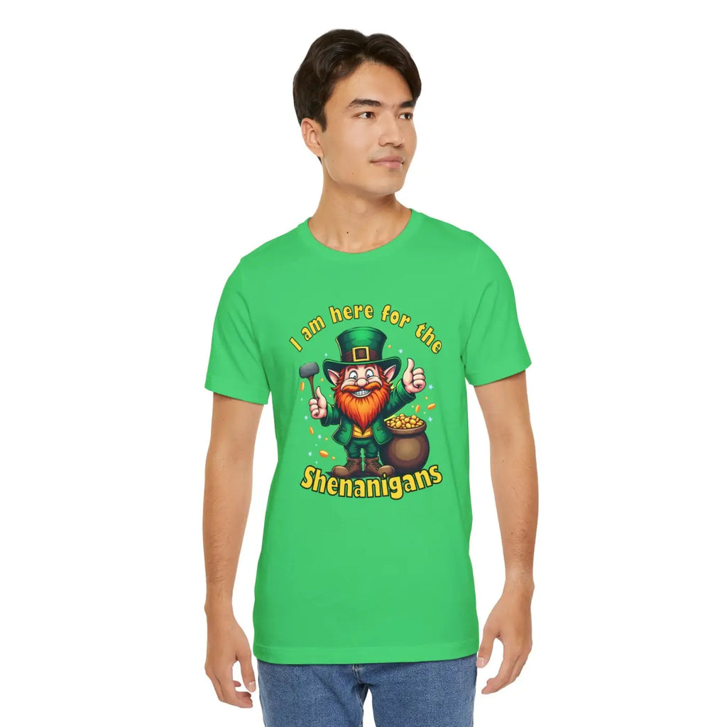 Shenanigans Unisex Jersey Short Tee - Adventure Ready - DipaliZ