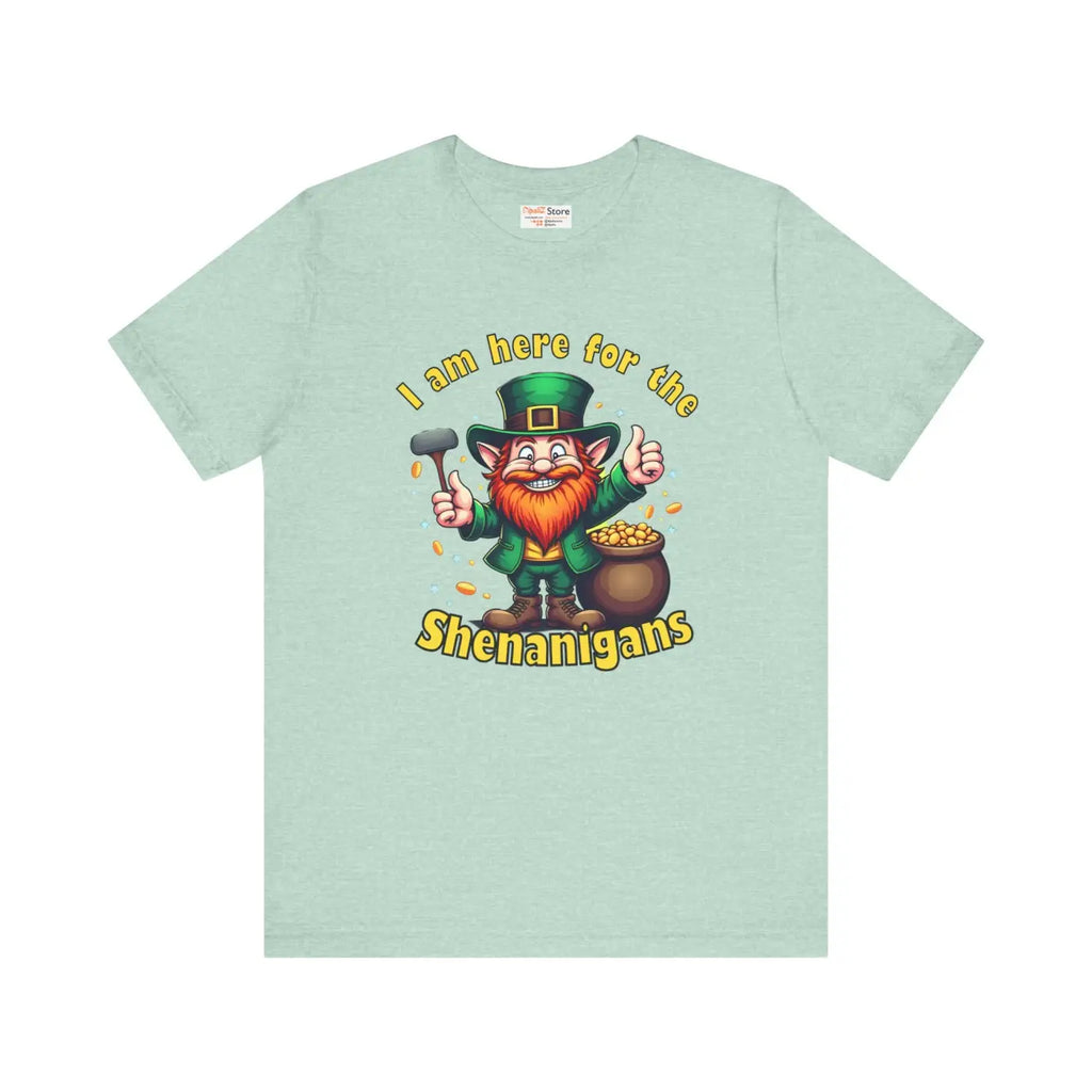 Shenanigans Unisex Jersey Short Tee - Adventure Ready - DipaliZ