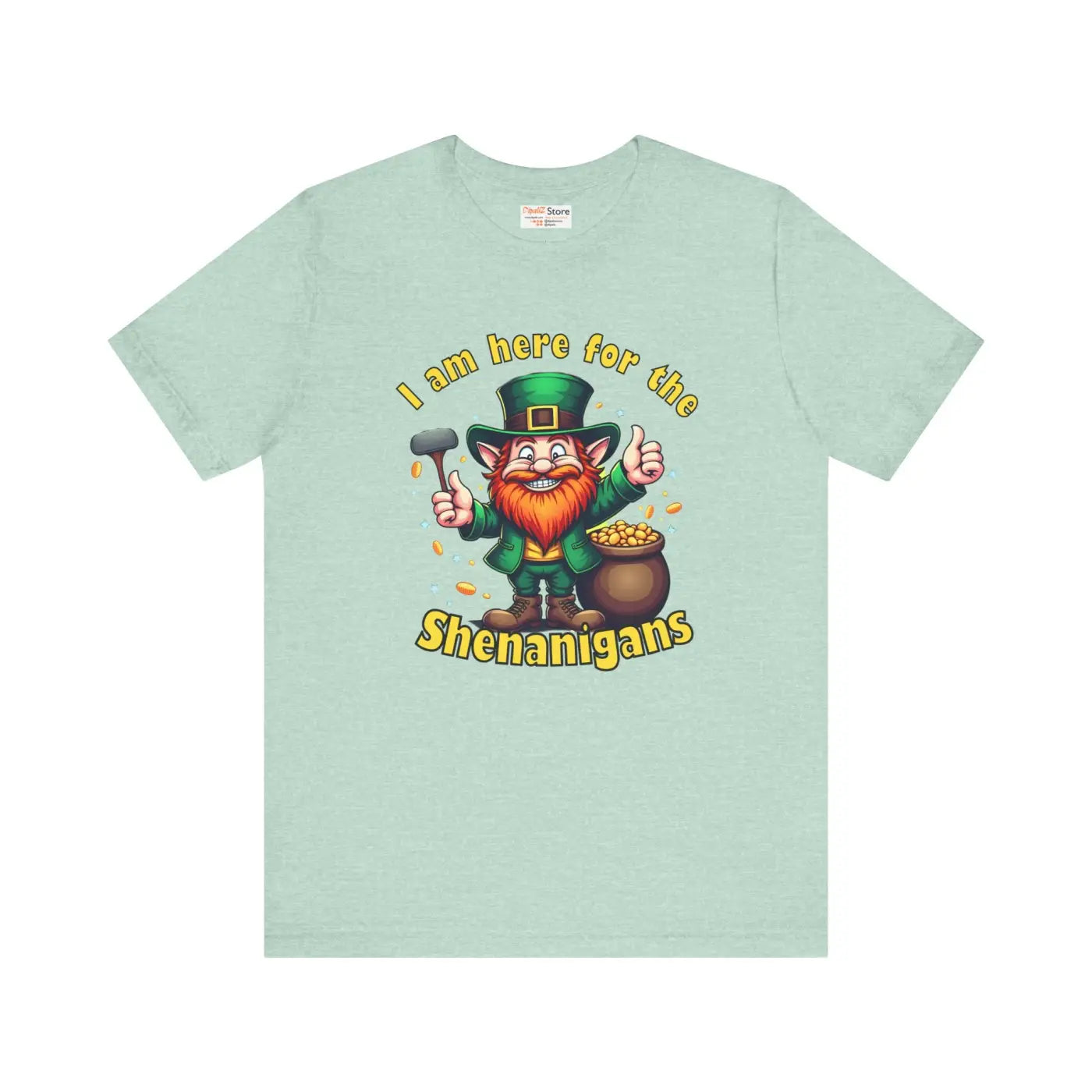 Shenanigans Unisex Jersey Short Tee - Adventure Ready - DipaliZ