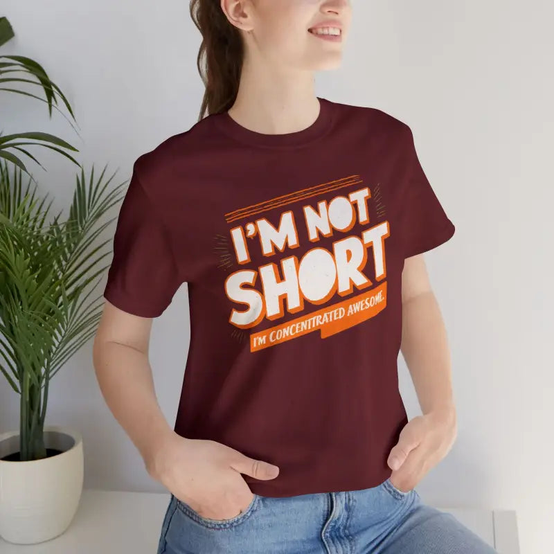 I Am Concentrated Awesome Cotton Tee - Unisex Fit - DipaliZ
