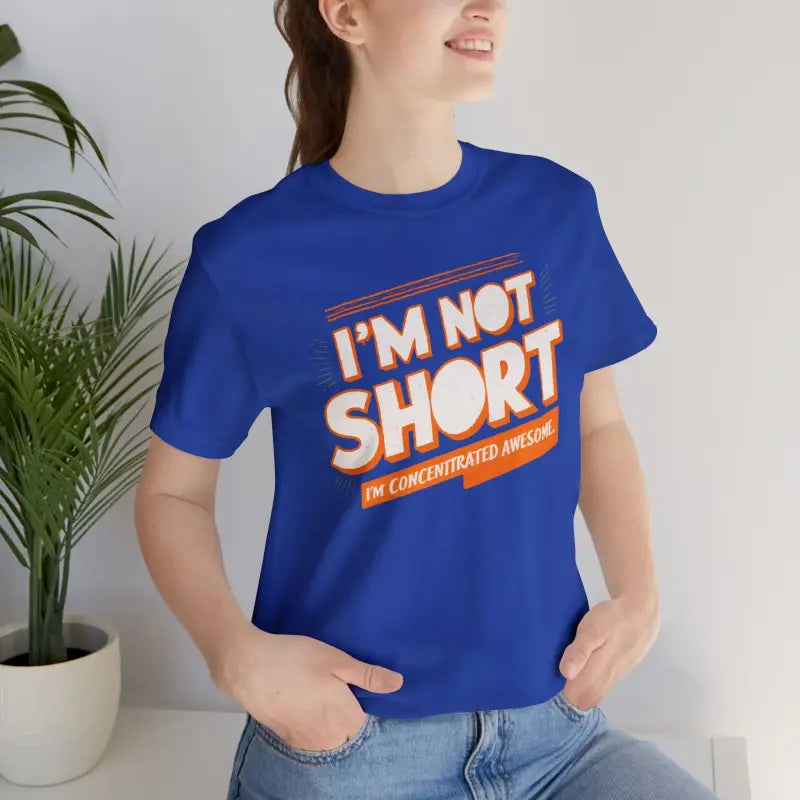 I Am Concentrated Awesome Cotton Tee - Unisex Fit - DipaliZ