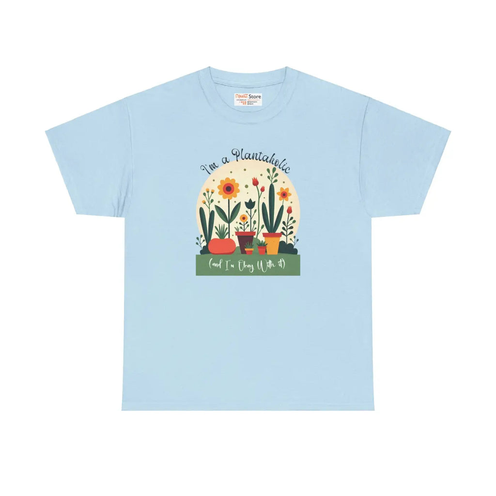 Plant Passion Heavy Cotton Tee - Unisex Green Lover - DipaliZ