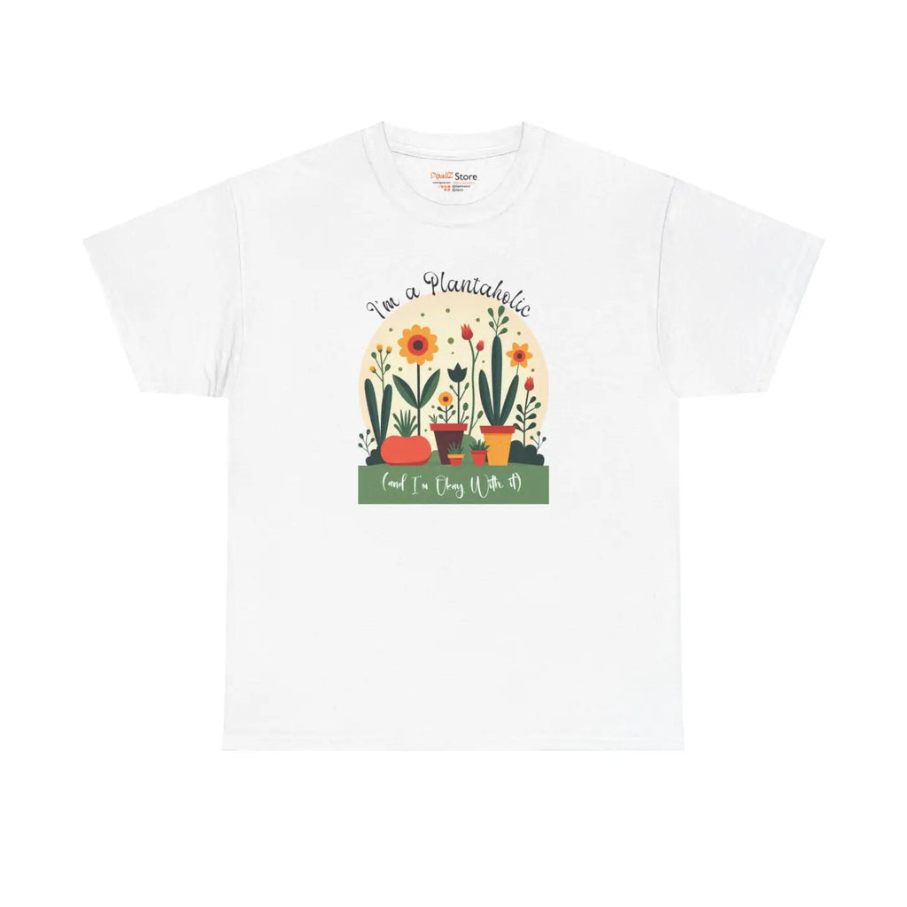Plant Passion Heavy Cotton Tee - Unisex Green Lover - DipaliZ