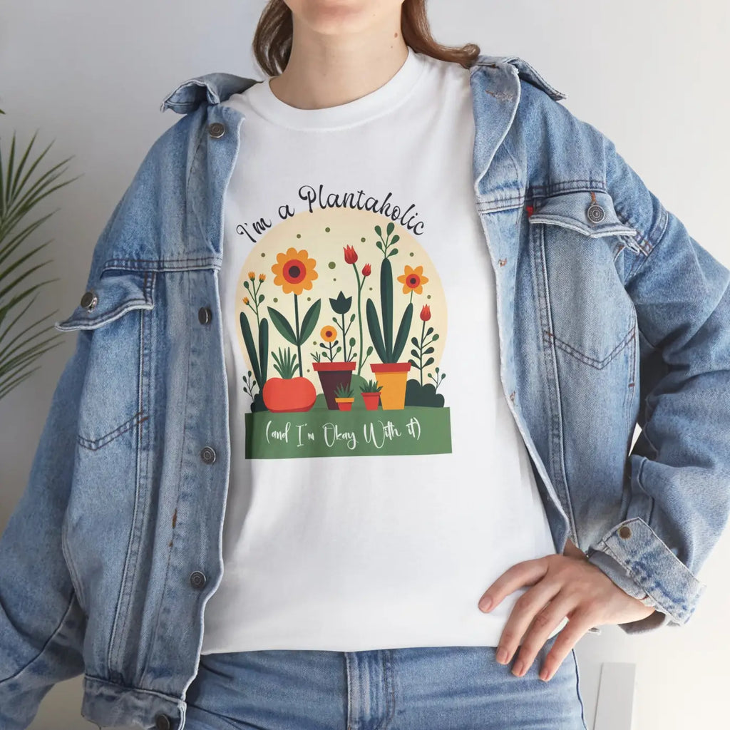 Plant Passion Heavy Cotton Tee - Unisex Green Lover - DipaliZ