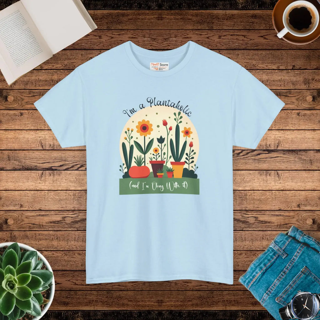 Plant Passion Heavy Cotton Tee - Unisex Green Lover - DipaliZ