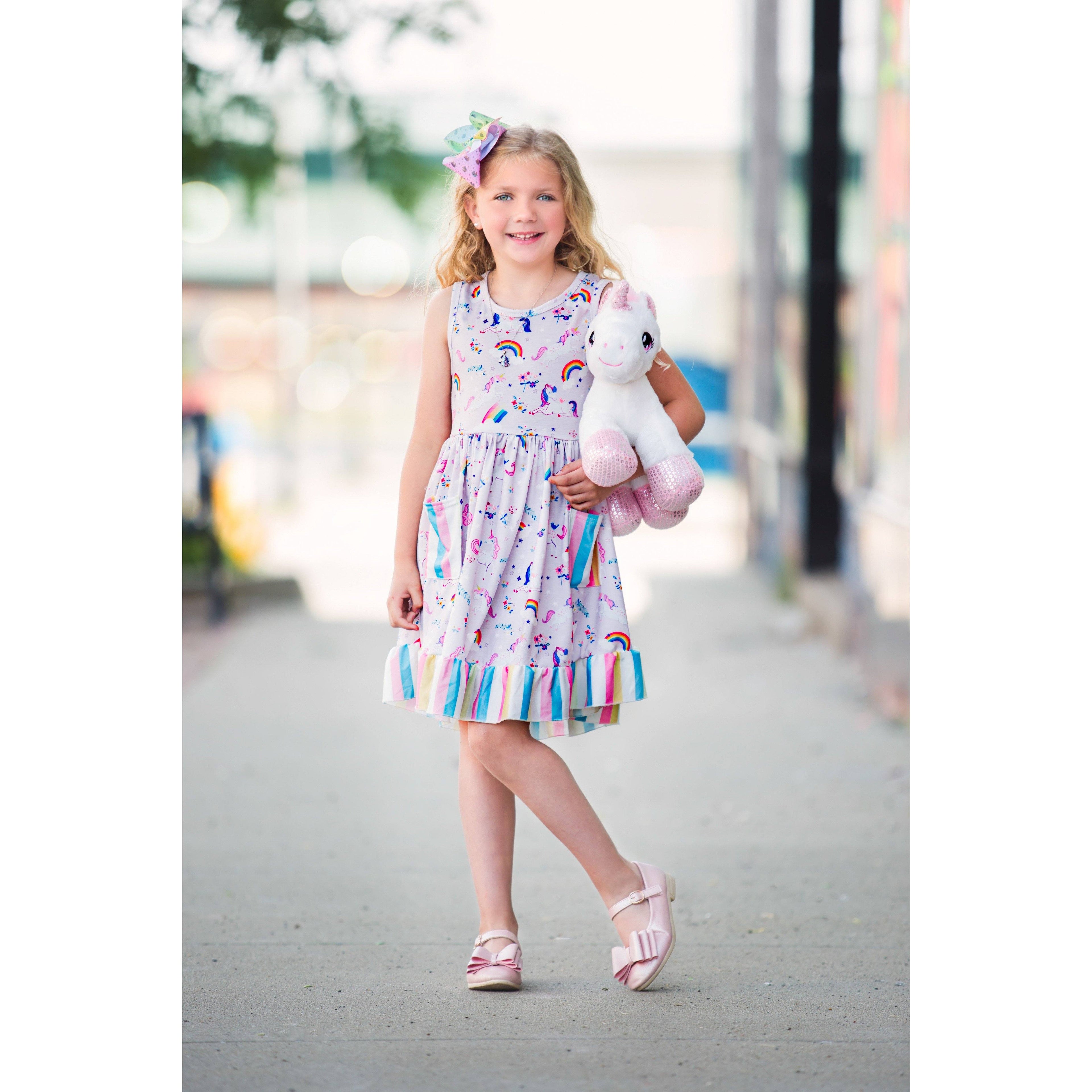 Unicorns and Rainbows Dress