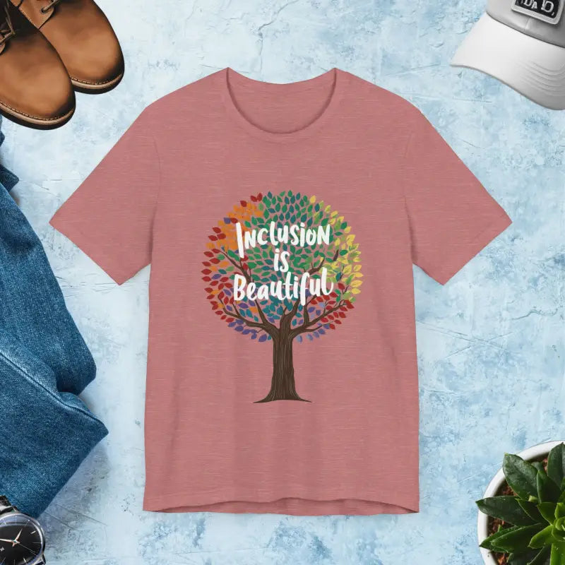 Inclusion Is Beautiful Gay Tee - Short Sleeves Pride - DipaliZ