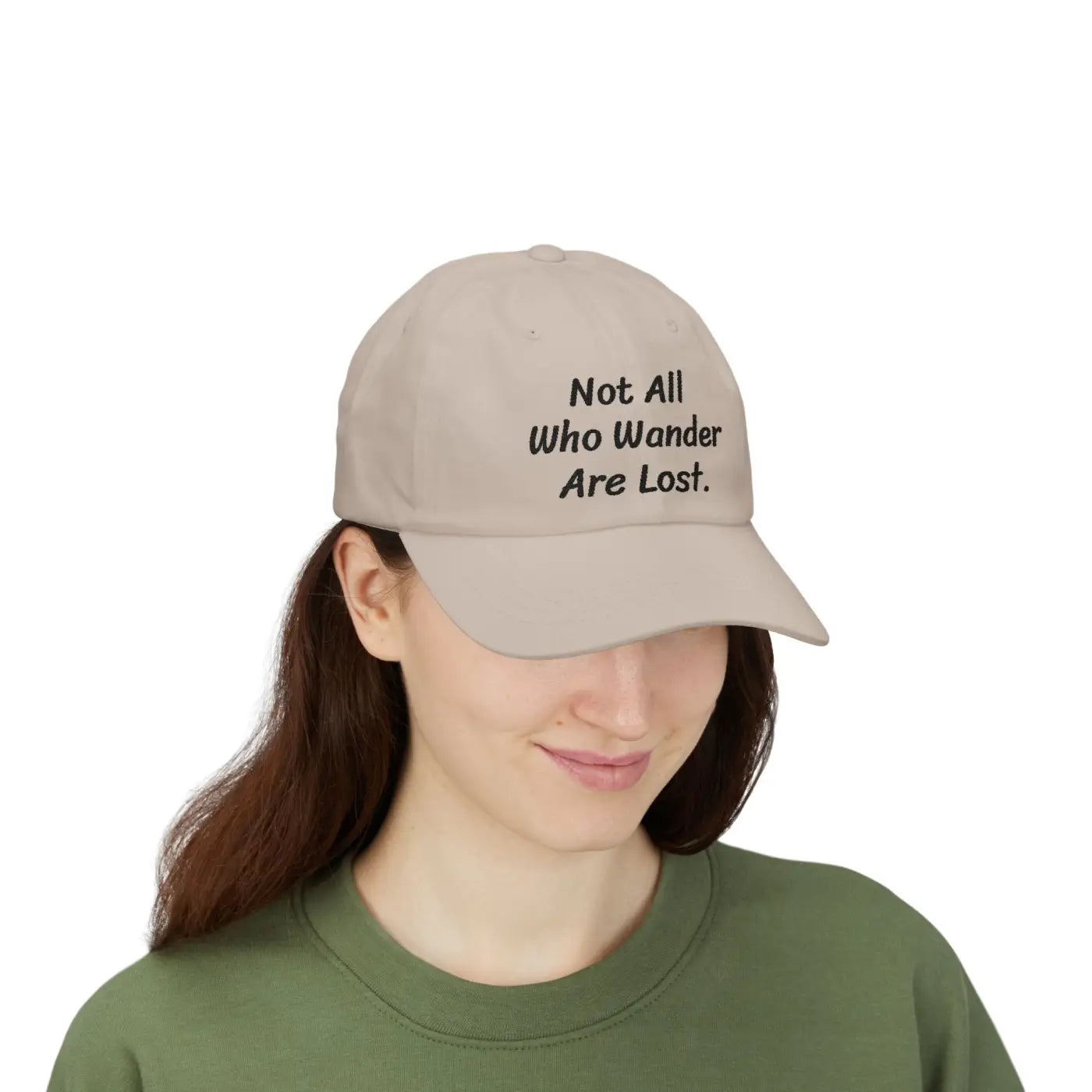 Premium Inspirational Dad Cap - Wanderlust Design - DipaliZ