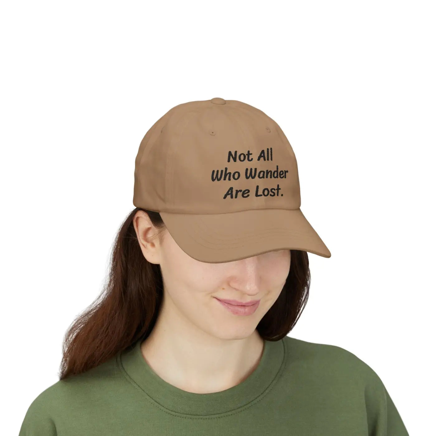 Premium Inspirational Dad Cap - Wanderlust Design - DipaliZ