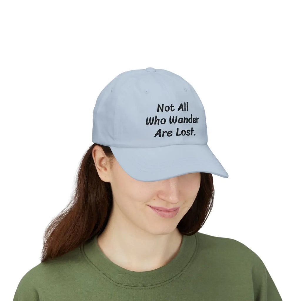 Premium Inspirational Dad Cap - Wanderlust Design - DipaliZ