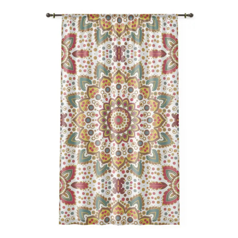 Elegant Curtains - Mandala Geometric Design for Cozy Comfort - DipaliZ