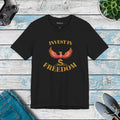 Invest In Freedom Cryptocurrency Short Sleeve Tee - DipaliZ