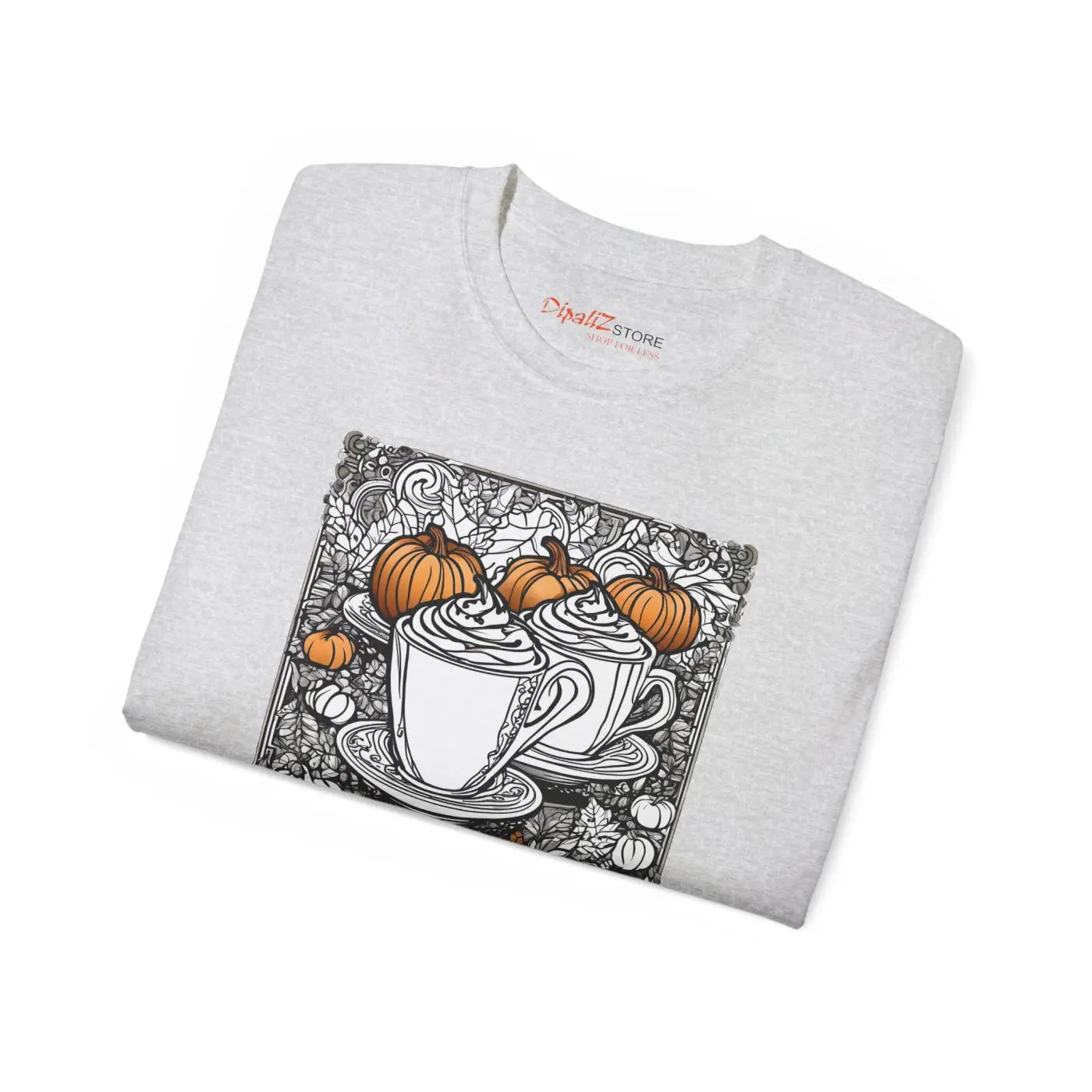 Pumpkin Spice Latte Mug Tee - Unisex Ultra Cotton - DipaliZ
