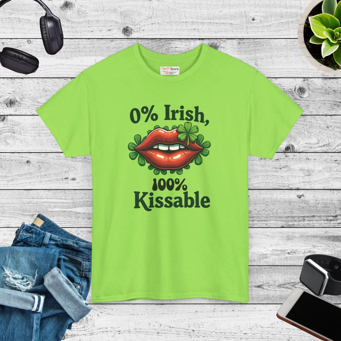 Heavy Cotton Tee - Wearable Hug Unisex Design - DipaliZ