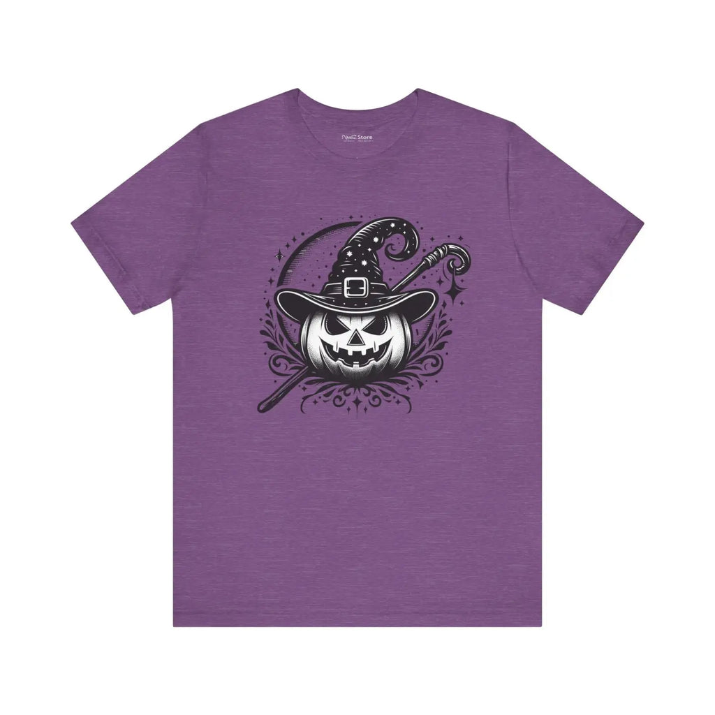 Jack O Lantern Jersey Short Sleeve Tee - Halloween - DipaliZ