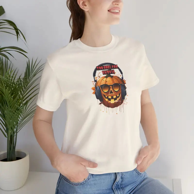 Jack O Lantern Unisex Jersey Short Sleeve Tee - Halloween - DipaliZ
