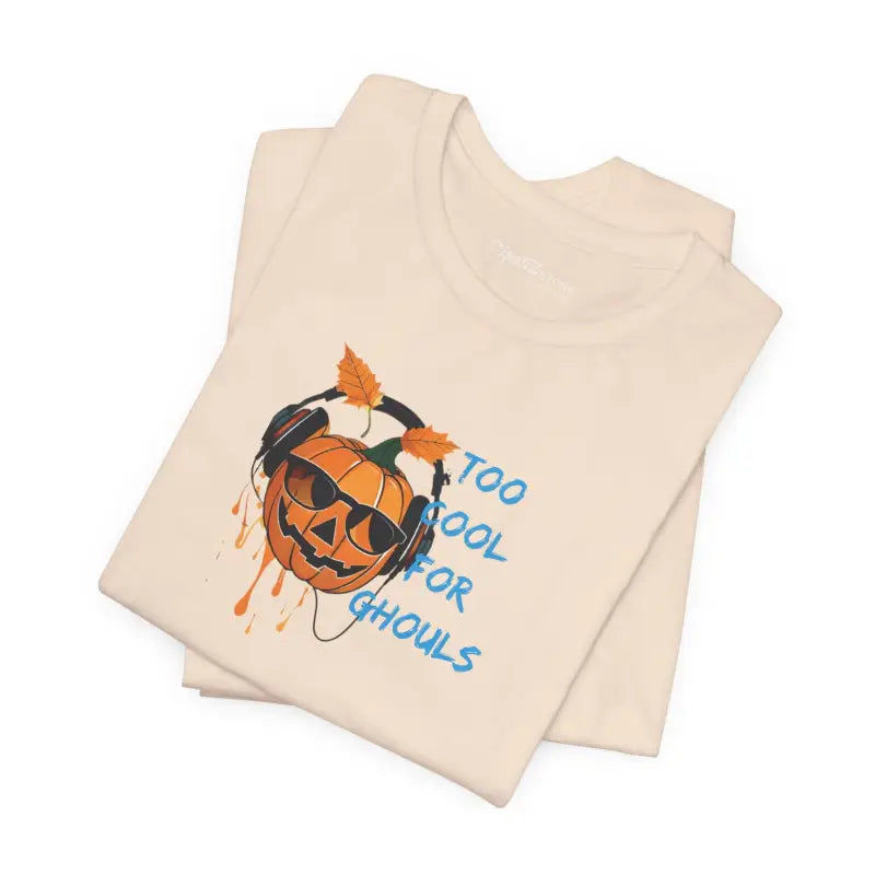 Halloween Tee - Too Cool For Ghouls Unisex Jersey Short Sleeve - DipaliZ