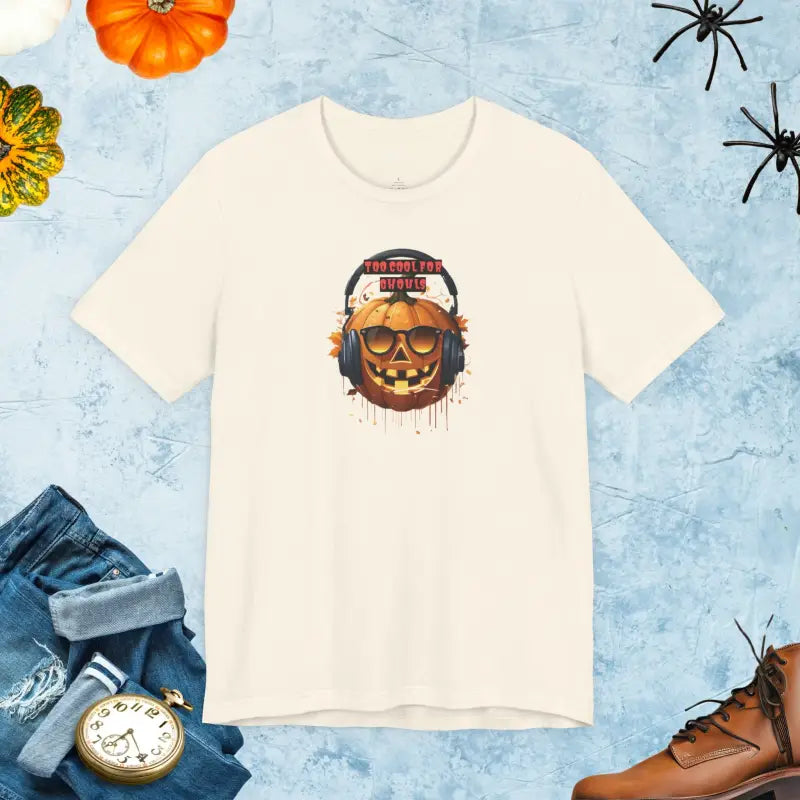 Jack O Lantern Unisex Jersey Short Sleeve Tee - Halloween - DipaliZ