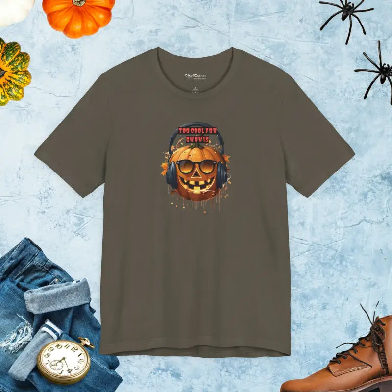 Jack O Lantern Unisex Jersey Short Sleeve Tee - Halloween - DipaliZ