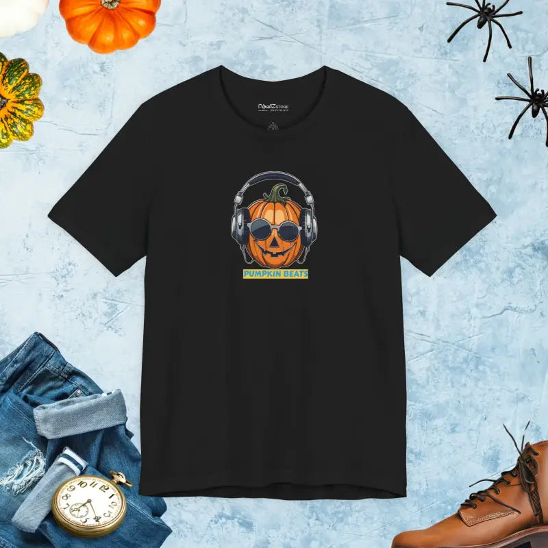 Jack O Lantern Unisex Jersey Short Sleeve Tee - Halloween - DipaliZ