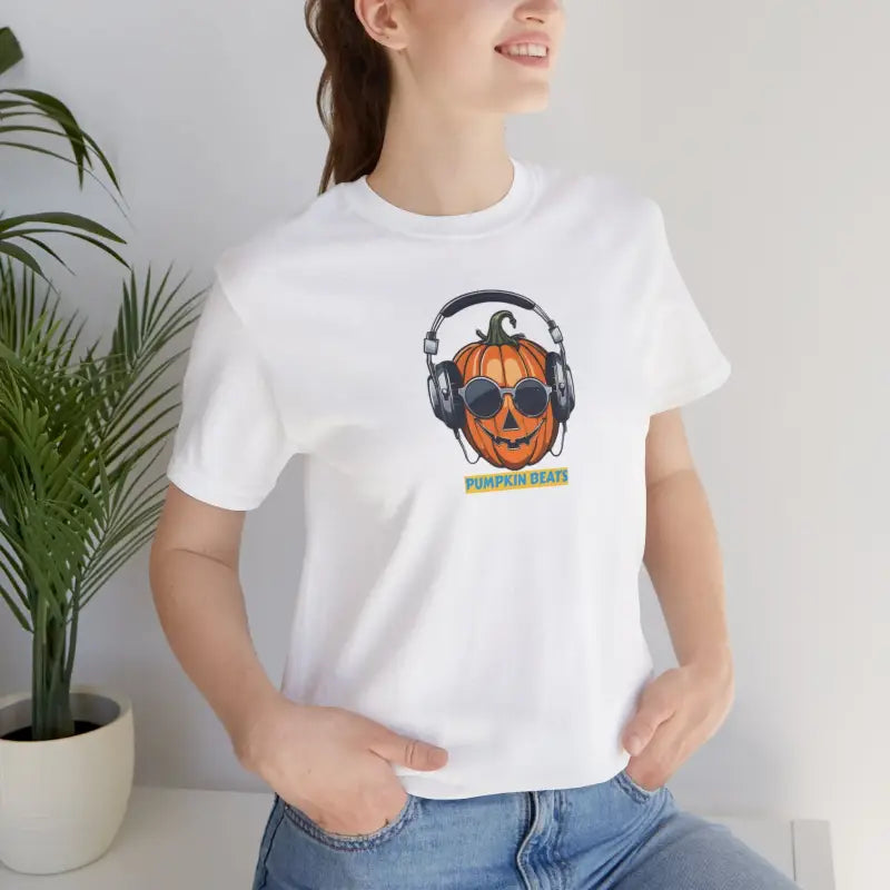Jack O Lantern Unisex Jersey Short Sleeve Tee - Halloween - DipaliZ