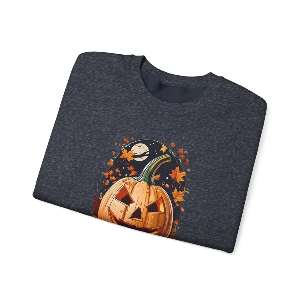 Jack O Lantern Heavy Blend Crewneck Sweatshirt - Halloween - DipaliZ