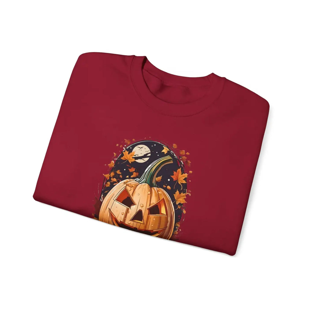 Jack O Lantern Heavy Blend Crewneck Sweatshirt - Halloween - DipaliZ