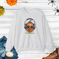 Pumpkin Beats Jack O Lantern Headphone Sweatshirt - Halloween - DipaliZ